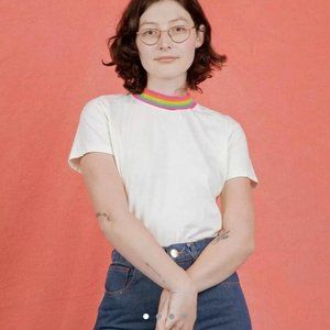 Big Bud Press Knitted Mock Neck Tee